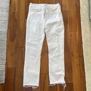 PAIGE Cindy white denim jeans